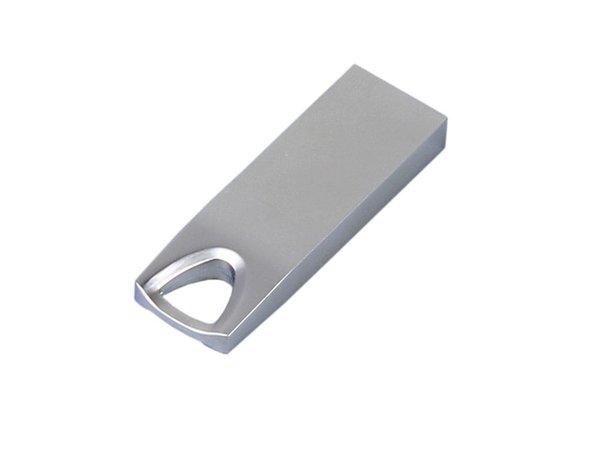 USB 2.0-флешка на 512 Мбайт с мини чипом и отверстием для цепочки - USB 2.0-флешка на 512 Мбайт с мини чипом и отверстием для цепочки