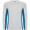 Спортивная футболка SHANGHAI L/S мужская, БЕЛЫЙ/КОРОЛЕВСКИЙ СИНИЙ S