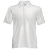 Поло "Slim Fit Polo", белый_S, 97% х/б, 3% эластан, 210 г/м2
