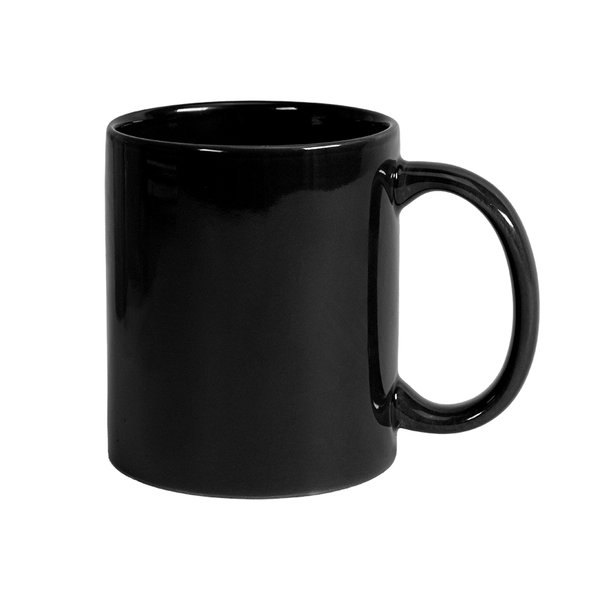Кружка "DECOL" для деколи, 330 мл, d=82 мм, премиум, белая - Кружка "DECOL" для деколи, 330 мл, d=82 мм, премиум, черная