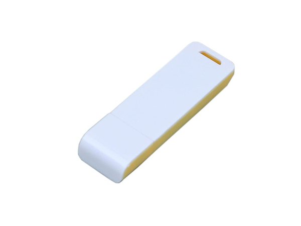 USB 2.0- флешка на 32 Гб с оригинальным двухцветным корпусом - USB 2.0- флешка на 32 Гб с оригинальным двухцветным корпусом