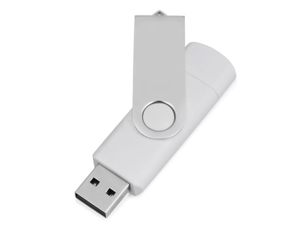 USB/micro USB-флешка на 16 Гб «Квебек OTG» - USB/micro USB-флешка на 16 Гб «Квебек OTG»