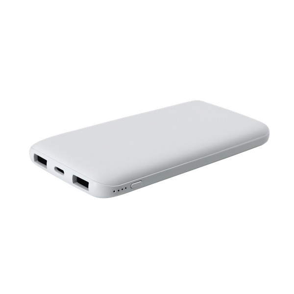 Внешний аккумулятор Bplanner Power 2 ST, софт-тач, 10000 mAh - Внешний аккумулятор Bplanner Power 2 ST, софт-тач, 10000 mAh (Белый)