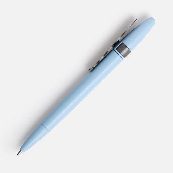 Ручка шариковая Prodir DS5 TSM Metal Clip, голубая с серым