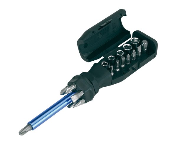 Набор отверток, 19 предметов SCREW FINDER, черный - Набор отверток, 19 предметов SCREW FINDER, черный