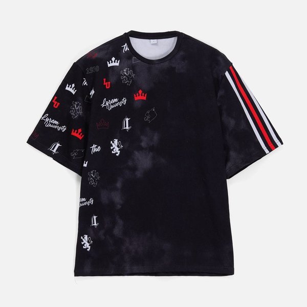 Футболка оверсайз Originelli Terry с полной запечаткой на заказ