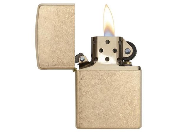 Зажигалка ZIPPO Armor™с покрытием Tumbled Brass - Зажигалка ZIPPO Armor™с покрытием Tumbled Brass