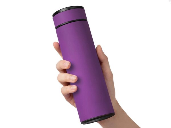 Вакуумный термос «Vacuum Flask C1», soft touch, 420мл - Вакуумный термос «Vacuum Flask C1», soft touch, 420мл