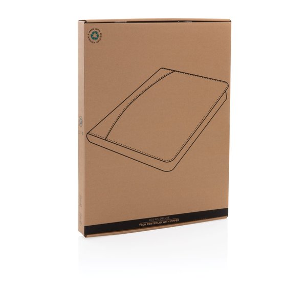 Органайзер Deluxe Tech из rPU RCS на молнии, А4 - Органайзер Deluxe Tech из rPU RCS на молнии, А4