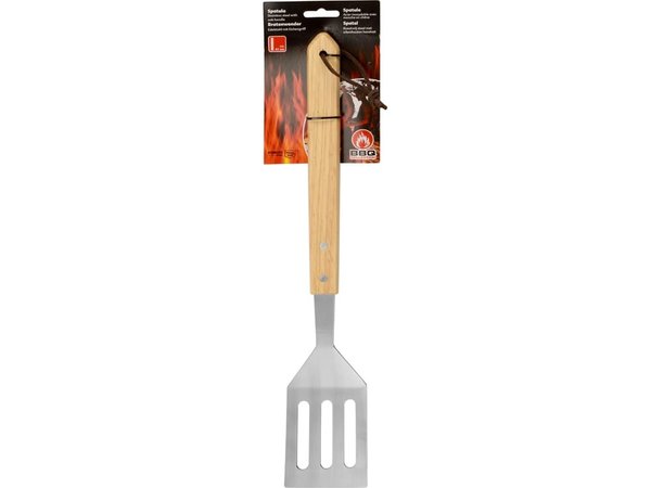 Лопатка для барбекю с деревянной ручкой «BBQ» - Лопатка для барбекю с деревянной ручкой «BBQ»