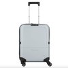 Чемодан складной Rollink FLEX LIGHT 55x40x20 см, 4 колеса, светло-серый