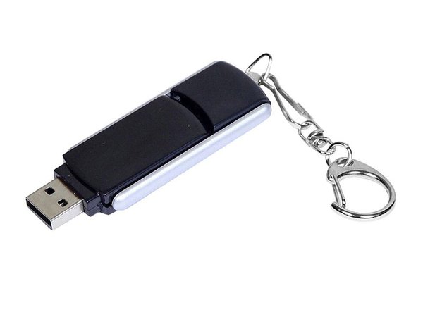 USB 3.0- флешка промо на 32 Гб с прямоугольной формы с выдвижным механизмом - USB 3.0- флешка промо на 32 Гб с прямоугольной формы с выдвижным механизмом