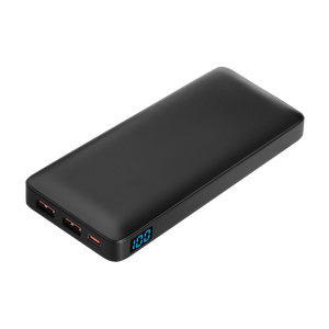 внешний аккумулятор с цветной подсветкой анкор макс плюс pd (ancor pd max plus) 10000 mah, черный