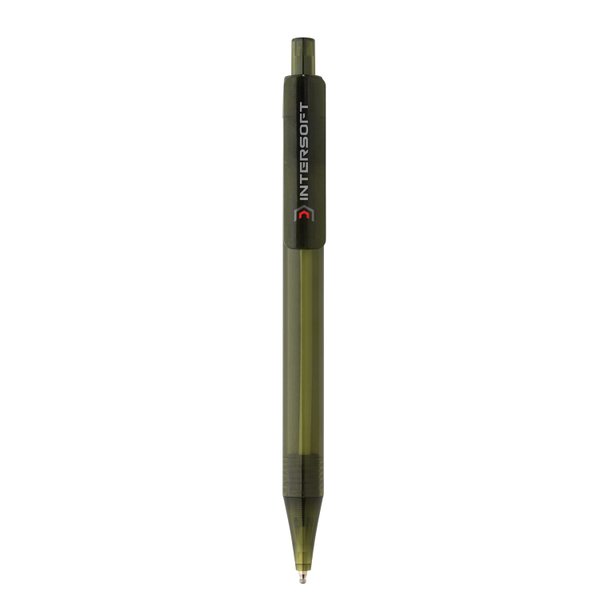 Ручка X8 из прозрачного rPET GRS - Ручка X8 из прозрачного rPET GRS