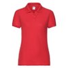 Поло "Lady-Fit 65/35 Polo", красный_XL, 65% п/э, 35% х/б, 180 г/м2