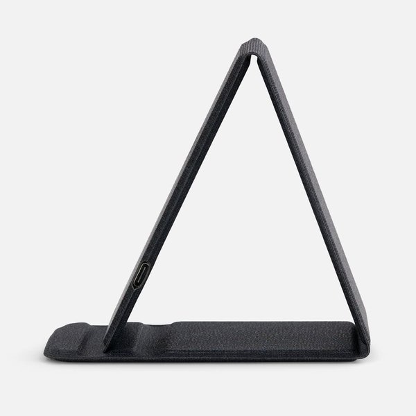Подставка для смартфона с беспроводной зарядкой Kickstand, серая