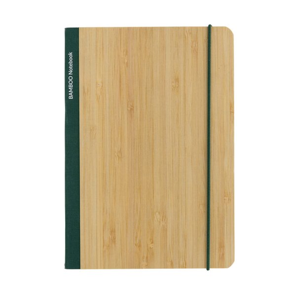 Блокнот Scribe с обложкой из бамбука, А5, 80 г/м² - Блокнот Scribe с обложкой из бамбука, А5, 80 г/м²