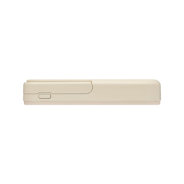 Внешний аккумулятор Юнион PD (Union PD) 10000mAh с функцией беспроводной зарядки 15W, бежевый