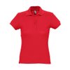 Поло женское PASSION, красный, XL, 100% хлопок, 170 г/м2