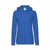 Толстовка без начеса "Ladies Lightweight Hooded Sweat", ярко-синий, S, 80% х/б 20% полиэстер, 240 г/