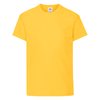 Футболка детская "Kids Original T", желтый, 14-15 лет, 100% х/б, 145 г/м2