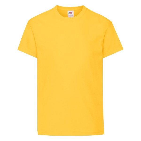 Футболка детская KIDS ORIGINAL T 140 - Футболка детская "Kids Original T", желтый, 14-15 лет, 100% х/б, 145 г/м2