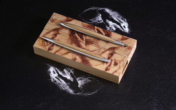 Набор из двух ручек Pininfarina Cambiano BOX CEDARWOOD - Набор из двух ручек Pininfarina Cambiano BOX CEDARWOOD