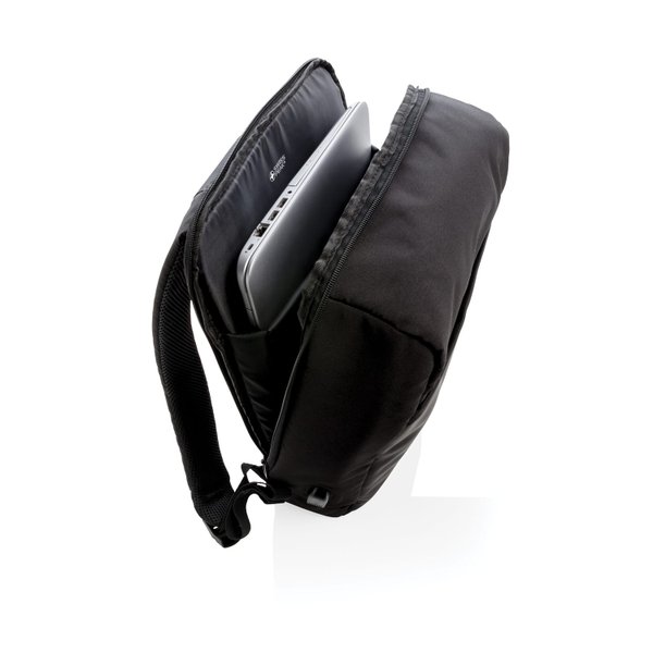 Антикражный рюкзак Swiss Peak 15" с RFID защитой и разъемом USB - Антикражный рюкзак Swiss Peak 15" с RFID защитой и разъемом USB