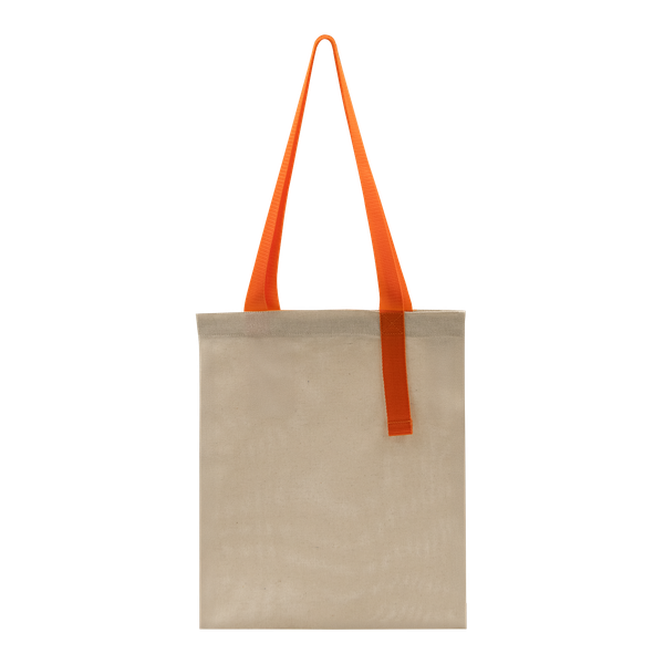 Шоппер Superbag Light, с внутренним креплением (полукольцо) - Шоппер Superbag Light, с внутренним креплением (полукольцо) (неокрашенный с оранжевым)