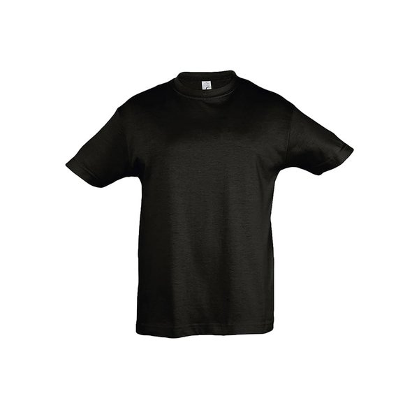 Футболка детская REGENT KIDS 150 - Футболка детская REGENT KIDS, чёрный, 12 лет, 100% хлопок, 150 г/м2