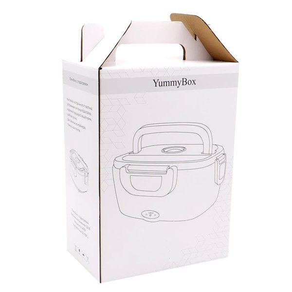 Ланчбокс с подогревом Yummybox - Ланчбокс с подогревом Yummybox, синий