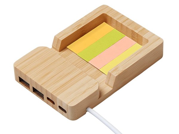 USB-хаб «Memo», 2*USB, 2*Type C - USB-хаб «Memo», 2*USB, 2*Type C