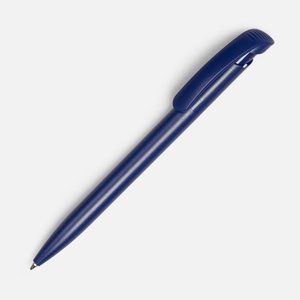 ручка шариковая clear solid, синяя
