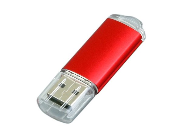 USB 2.0- флешка на 32 Гб с прозрачным колпачком - USB 2.0- флешка на 32 Гб с прозрачным колпачком