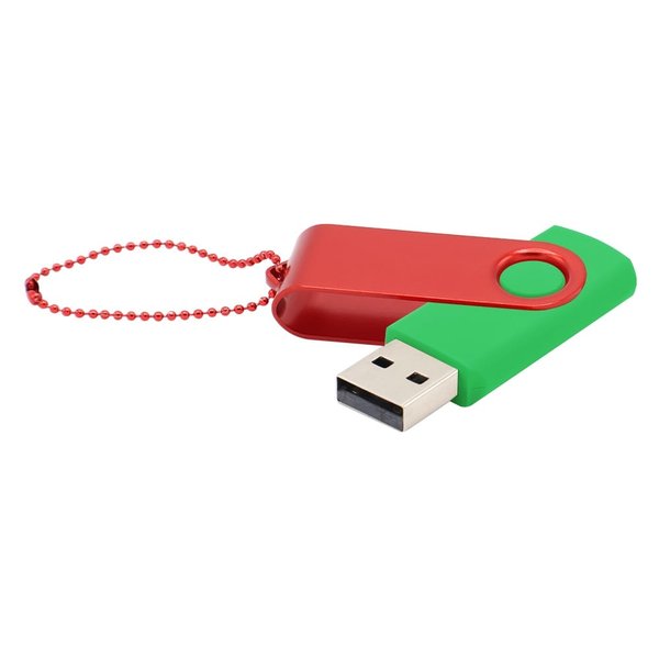 Флешка Designer To Go 2.0 USB 16Gb - Флешка Designer To Go 2.0 USB 16Gb, зеленый/красный