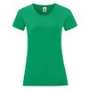 Футболка "Ladies Iconic", зеленый, L, 100% хлопок, 150г/м2