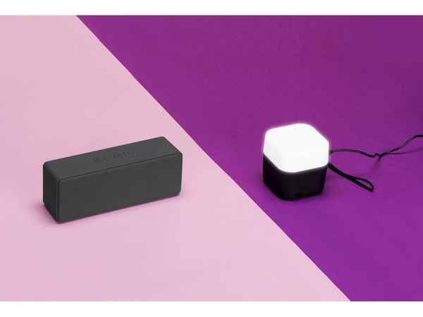 Портативная колонка «Bar» со стереодинамиками, soft touch - Портативная колонка «Bar» со стереодинамиками, soft touch