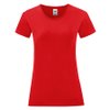 Футболка "Ladies Iconic", красный, S, 100% хлопок, 150 г/м2