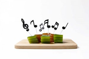 шпажки для закусок и канапе melodilicious
