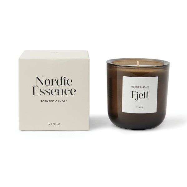 Большая ароматическая свеча VINGA Nordic Essence в стекле - Большая ароматическая свеча VINGA Nordic Essence в стекле