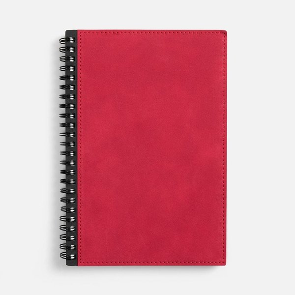 Ежедневник Notera Maxi, недатированный, красный