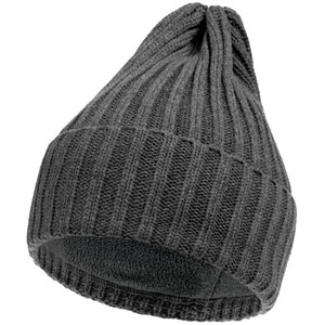 шапка norfold, черный меланж