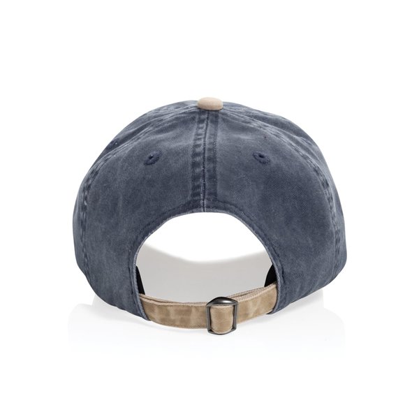 Бейсболка BEAU AWARE™ из двухцветной хлопковой саржи, 6 клиньев, 270 г/м² - Бейсболка BEAU AWARE™ из двухцветной хлопковой саржи, 6 клиньев, 270 г/м²