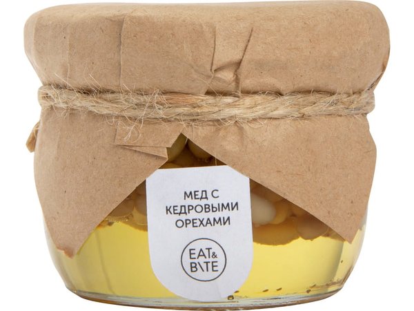 Мед с кедровыми орешками - Мед с кедровыми орешками