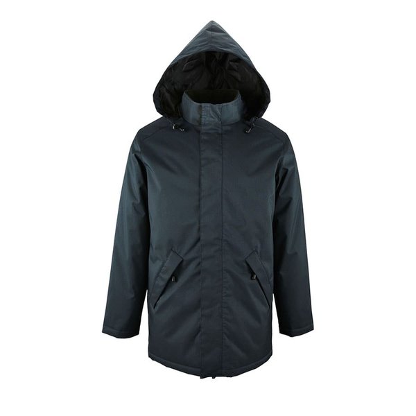 Куртка-парка унисекс ROBYN 170 - Куртка мужская ROBYN, темно-синий, L, 100% п/э, 170 г/м2