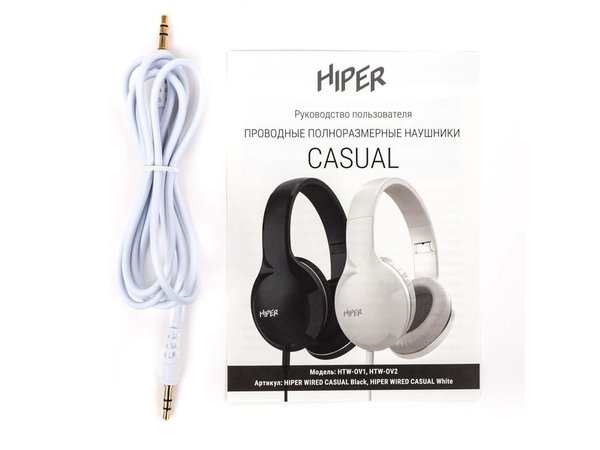 Проводные накладные наушники «WIRED CASUAL» - Проводные накладные наушники «WIRED CASUAL»