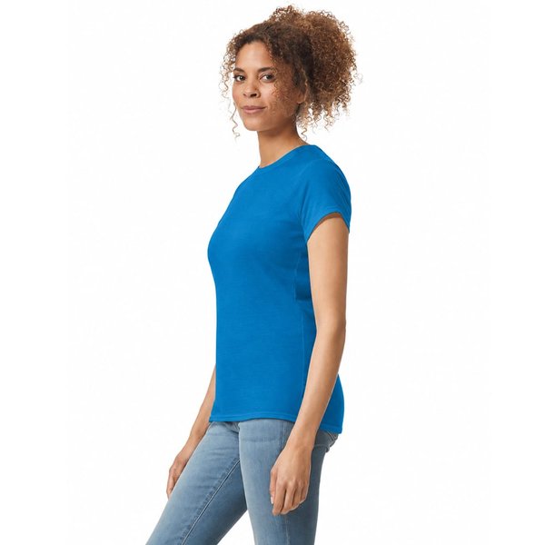 Футболка SOFTSTYLE WOMAN - Футболка SOFTSTYLE WOMAN, ЯРКО-СИНИЙ S