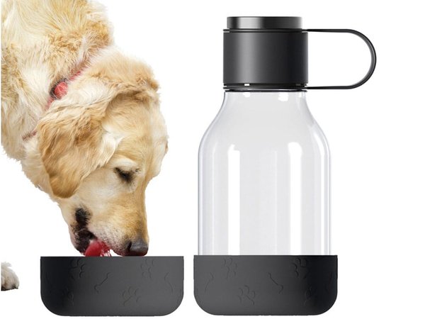 Бутылка для воды 2-в-1 «Dog Bowl Bottle» со съемной миской для питомцев, 1500 мл - Бутылка для воды 2-в-1 «Dog Bowl Bottle» со съемной миской для питомцев, 1500 мл