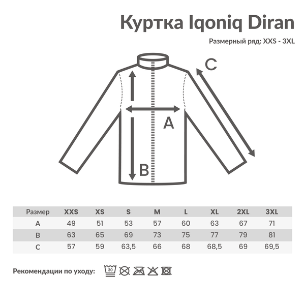 Куртка Iqoniq Diran из переработанного полиэстера AWARE™, унисекс, 320 г/м² - Куртка Iqoniq Diran из переработанного полиэстера AWARE™, унисекс, 320 г/м²