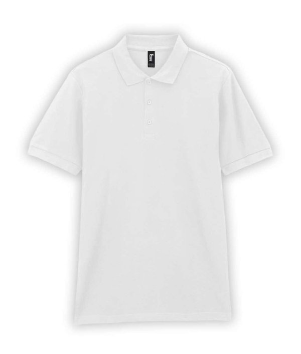 Футболка поло PREMIUM COTTON ADULT DOUBLE PIQUE - Футболка поло PREMIUM COTTON ADULT DOUBLE PIQUE, БЕЛЫЙ S